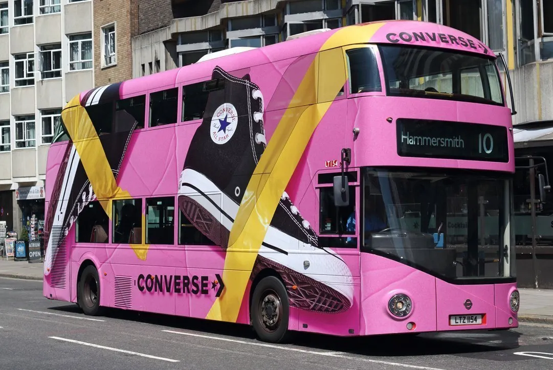 London bus converse sales
