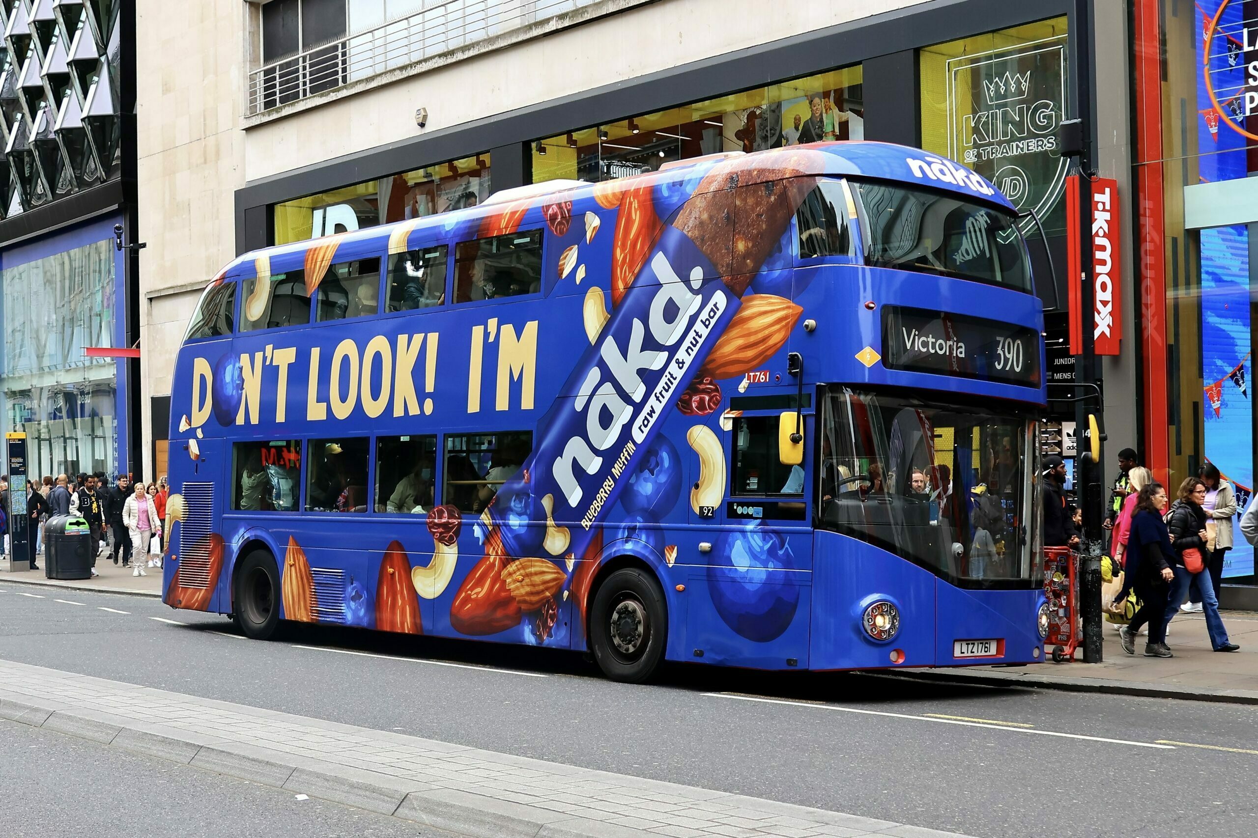bus wrap advertising