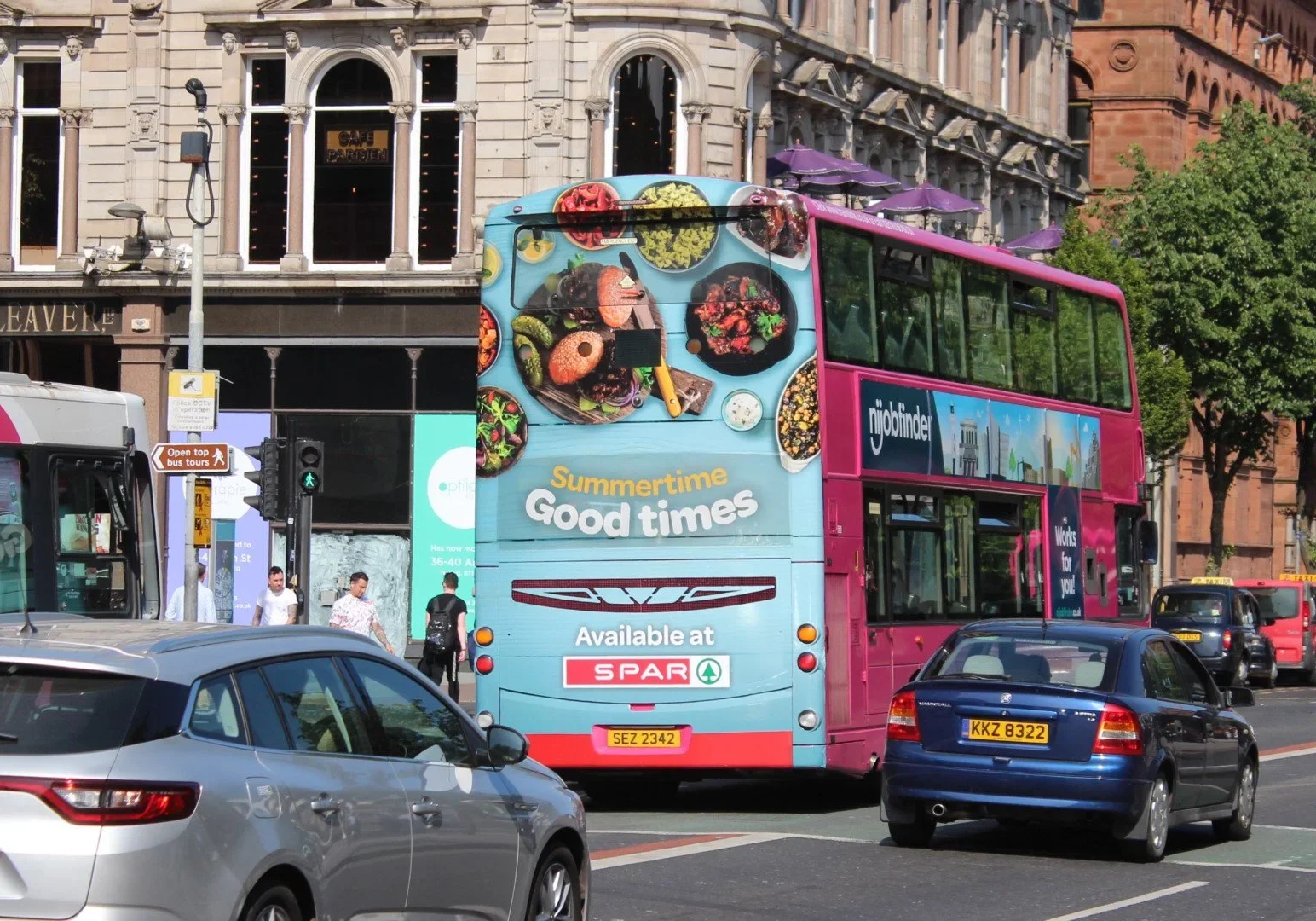 bus advertising manchester