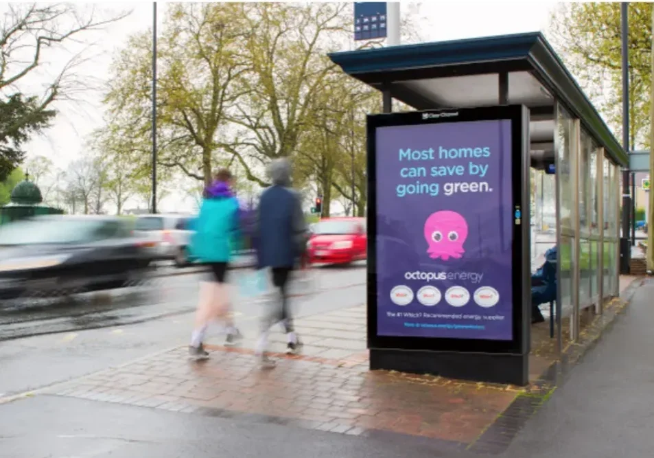 bus stop advertising manchester