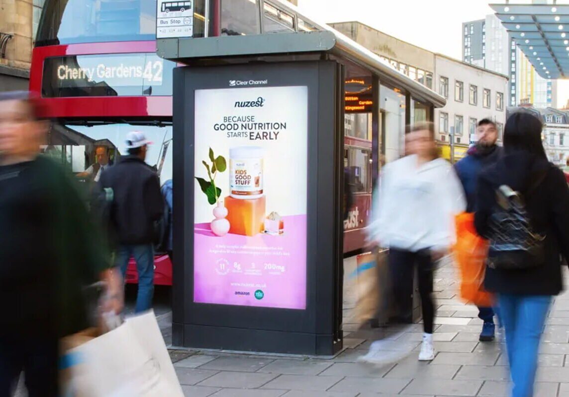 bus stop advertising